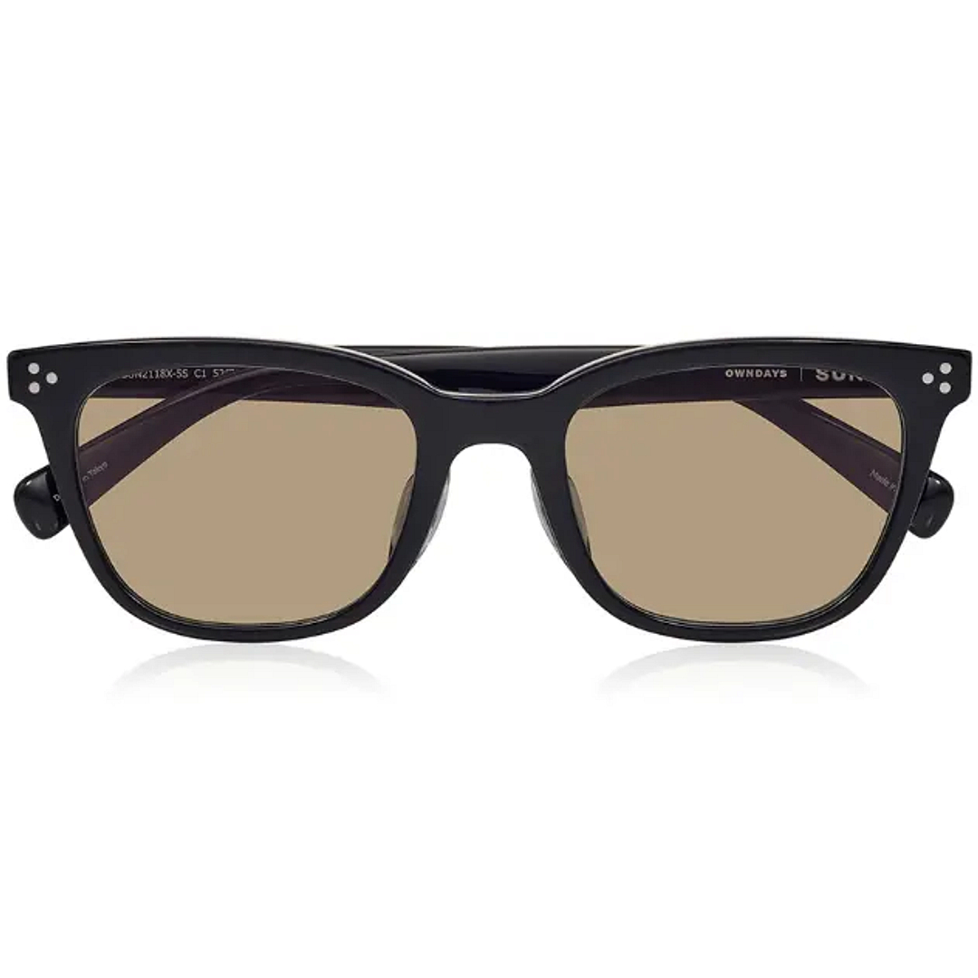 OWNDAYS | SUN Black Full Rim Wellington right side
